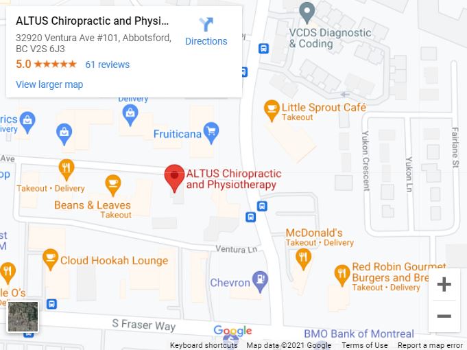 ALTUS Chiropractic and Physiotherapy GoogleMaps - ALTUS Chiropractic and Physiotherapy
